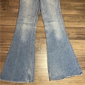 Vintage Levi’s Orange Tab Flares, size 26/27, 1970s
